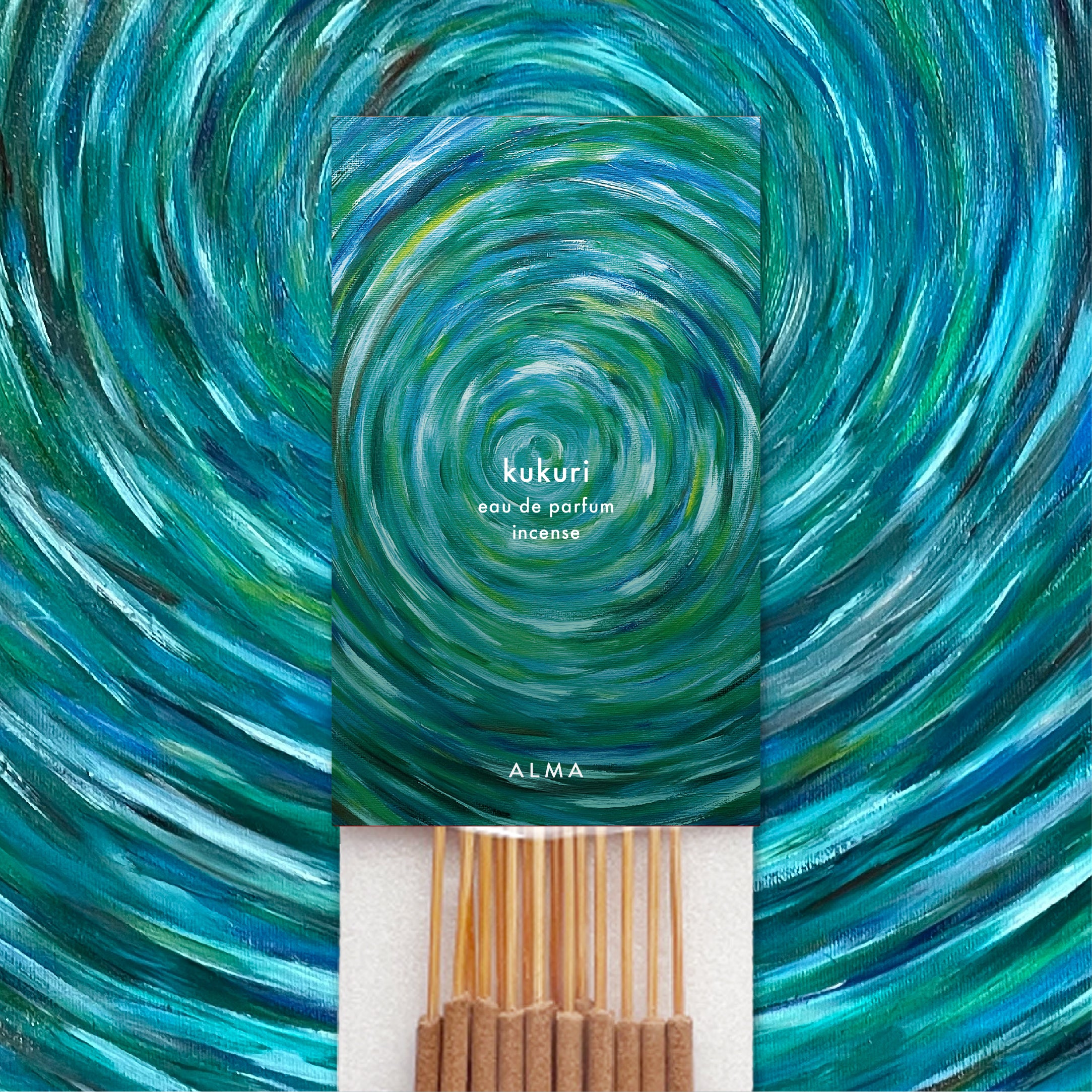 【３日間数量限定】【2,180円OFF】Kukuri MUSUBI set ＋ 限定生産 incense《Kukuri》プレゼント付き