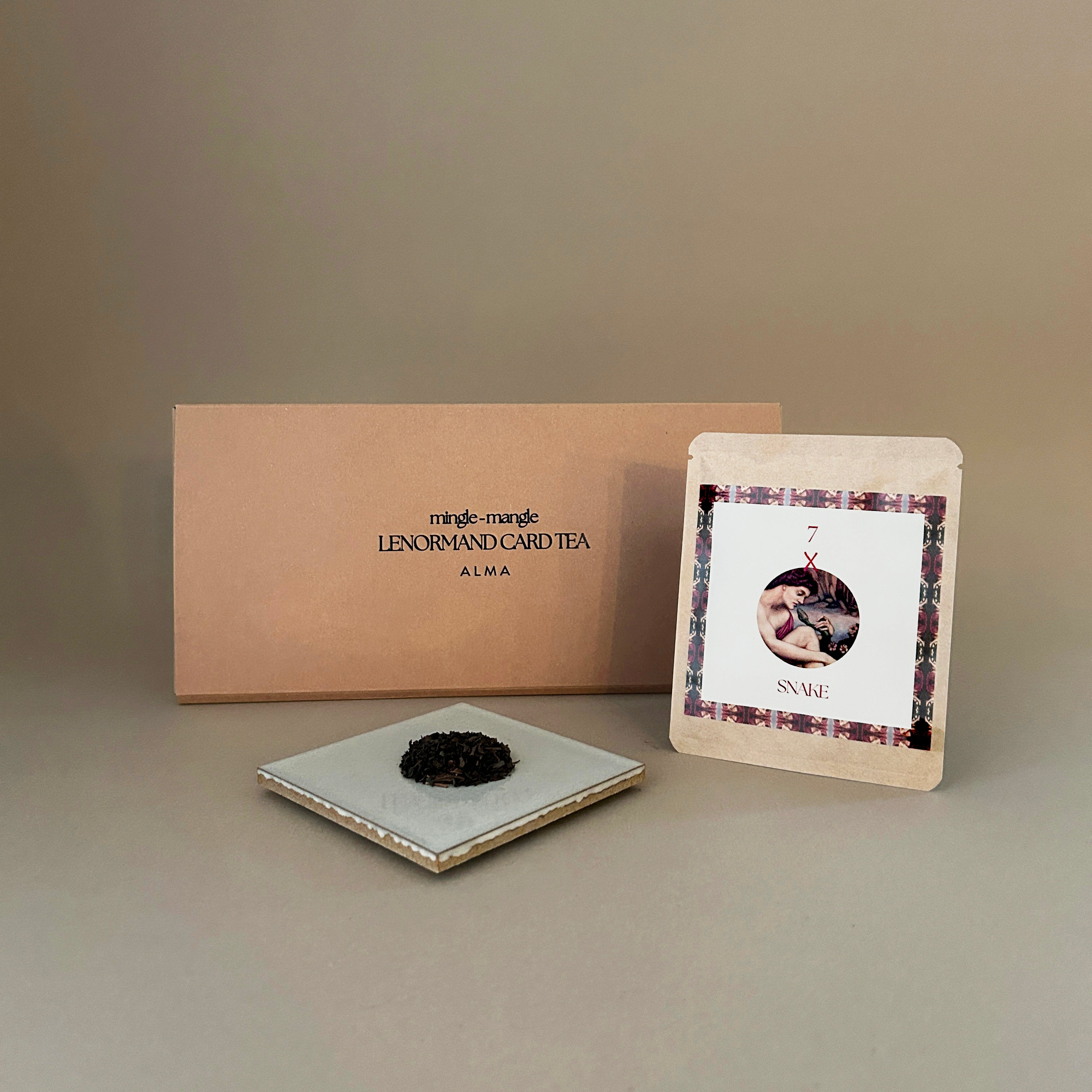 数量限定】【単品】mingle-mangle LENORMAND CARD TEA